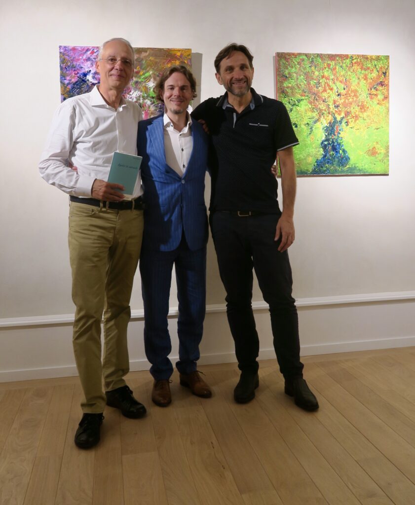 Vernissage de mon dernier livre et hommage à mon père à travers ses peintures