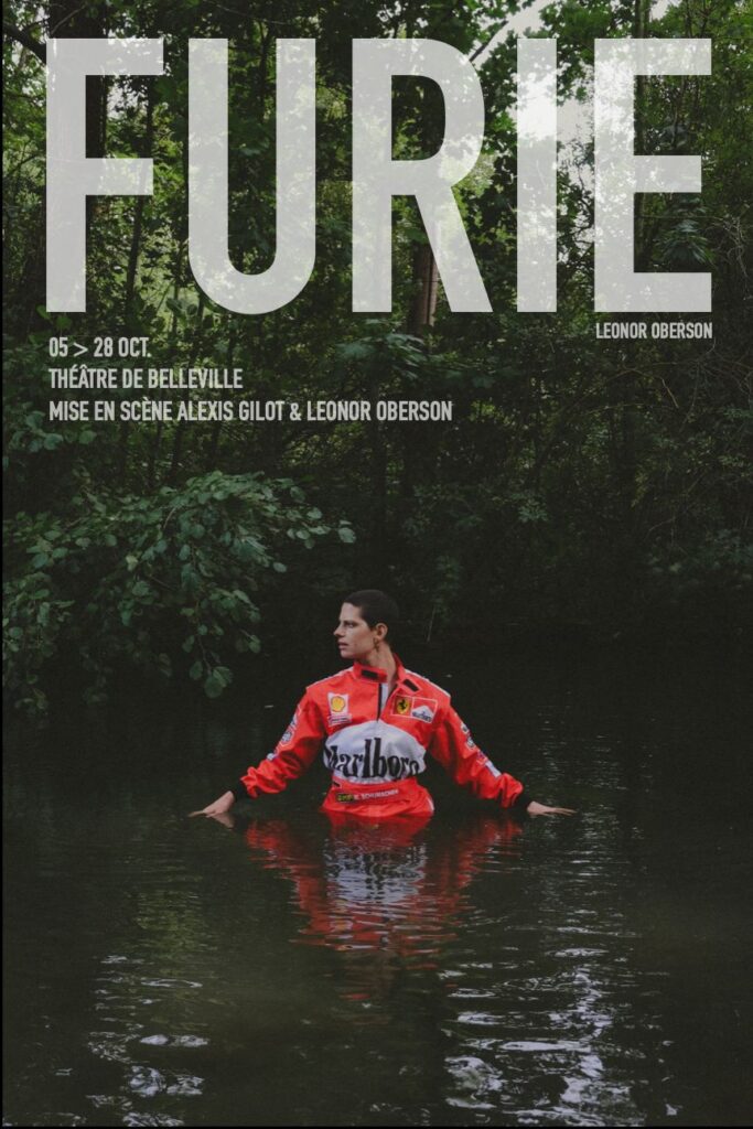 Alt="Affiche du spectacle Furie par Leonor Oberson"